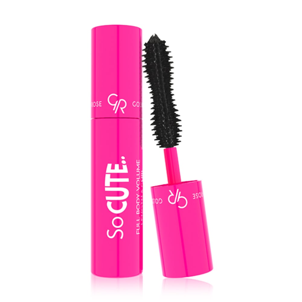 Туш для вій Golden Rose So Cute Full Body Volume Length &amp; Curl Mascara, Black, 2.5 мл